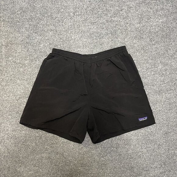 Patagonia Pants - Patagonia Womens Baggies Shorts Worn Wear Black Size M 100% Nylon